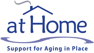 [logo] At Home, Support for Aging in Place